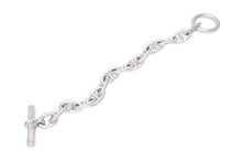Load image into Gallery viewer, HERMES エルメス シェーヌダンクルGM ブレスレット アクセサリー 13コマ 70.1g シルバー925 美品 中古 43850