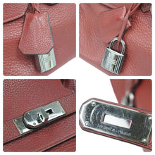 Load image into Gallery viewer, ゴルチェ期 エルメス ショルダーバーキン トリヨンクレマンス レッド □I刻印 ショルダーバッグ 美品 中古 43891