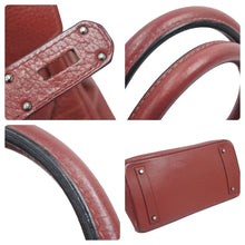 Load image into Gallery viewer, ゴルチェ期 エルメス ショルダーバーキン トリヨンクレマンス レッド □I刻印 ショルダーバッグ 美品 中古 43891