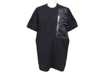 画像をギャラリービューアに読み込む, Rick Owens リックオウエンス ZIP POCKET LEVEL TEE ジップポケット Tシャツ コットン ブラック サイズS 美品 中古 44027