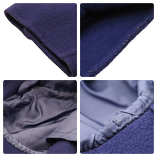 画像をギャラリービューアに読み込む, Yves Saint Laurent イヴサンローラン テーラードジャケット ロゴボタン パープル ダブル スーツ ヴィンテージ 美品 44098