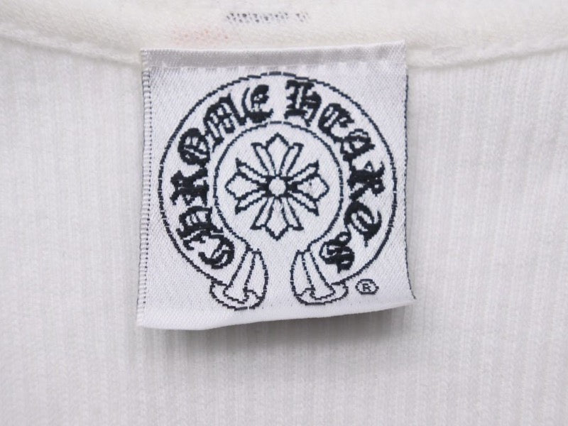 CHROME HEARTS クロムハーツ ラインストーン タンクトップ ロゴ