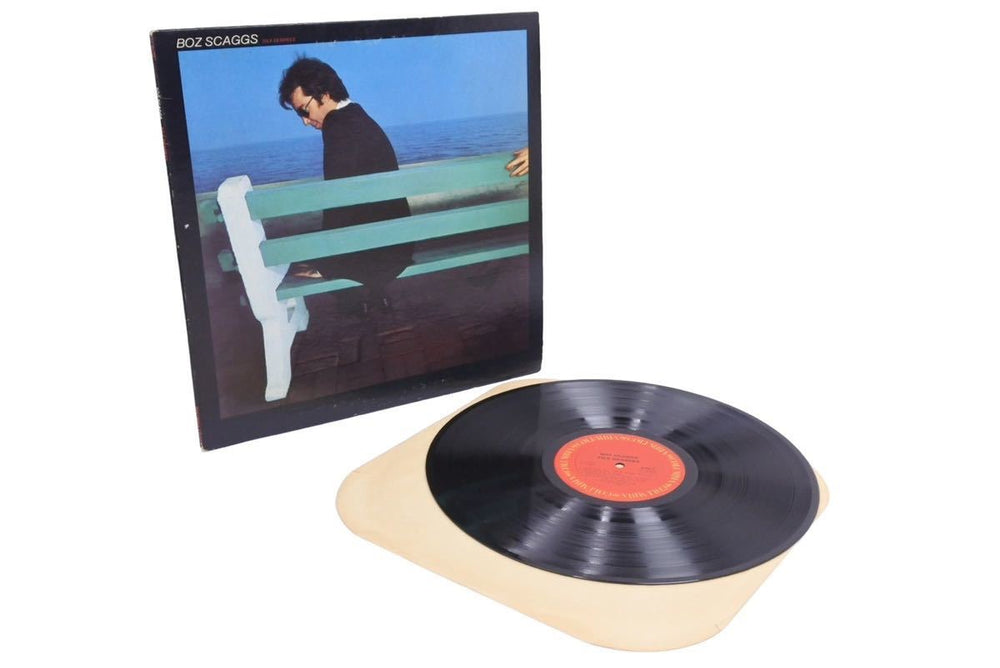 Boz Scaggs ボズ スキャッグス 1976年 Silk Degrees LPレコード US盤 インテリア ブラック ブルー 良品 中古 44224