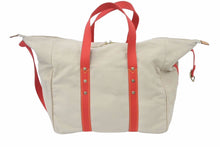 Load image into Gallery viewer, LOUIS VUITTON ルイ・ヴィトン サック ウィークエンド ハンドバッグ アンティグア ベージュ レッド 鞄 M40029 美品 中古 44352