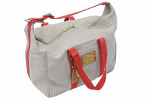 Load image into Gallery viewer, LOUIS VUITTON ルイ・ヴィトン サック ウィークエンド ハンドバッグ アンティグア ベージュ レッド 鞄 M40029 美品 中古 44352