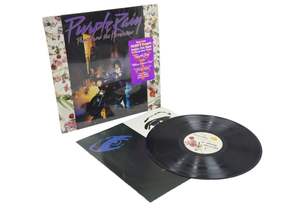 PRINCE Purple Rain プリンス パープル レイン LP レコード 1984年 ヴィンテージ 美品 中古 44444 正