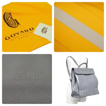 Load image into Gallery viewer, 極美品 GOYARD ゴヤール サン レジェ バックパック リュック ゴヤールディンキャンバス シュヴロッシュカーフスキン 中古 44604