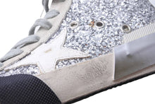 画像をギャラリービューアに読み込む, Golden Goose ゴールデングース FRANCY フランシー ハイトップスニーカー シューズ シルバーグリッター サイズ35 中古 44663