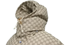 画像をギャラリービューアに読み込む, GUCCI グッチ NORTH FACE ノースフェイス 2021 GG柄 Bomber Jacket 657012 Z8AM4 ボンバージャケット ダウン M 美品 中古 44715