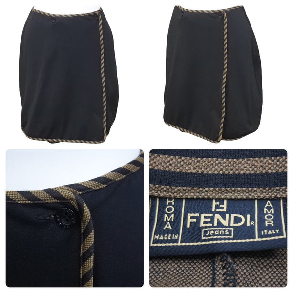 FENDI フェンディ レディース オールインワン/セットアップ 42/40 Used スカート シャツ 中古 44789