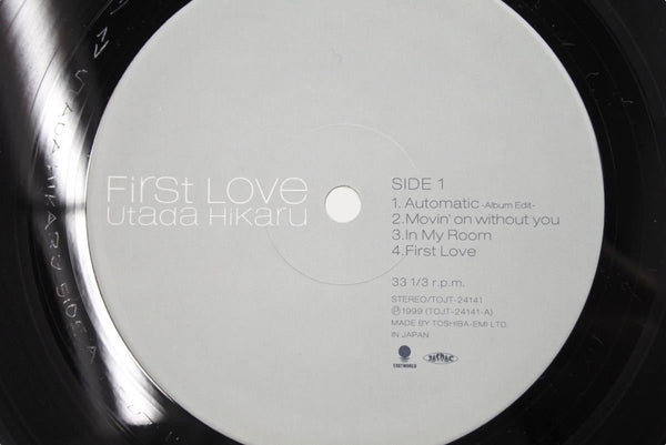 Beautiful Edition 1999 First Original Edition Hikaru Utada LP Record First Love First Love 44814