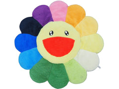 KAIKAIKIKI Plush Cushion Flower Takashi Murakami Multicolor Good Condition Used 45071