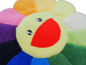 KAIKAIKIKI Plush Cushion Flower Takashi Murakami Multicolor Good Condition Used 45071
