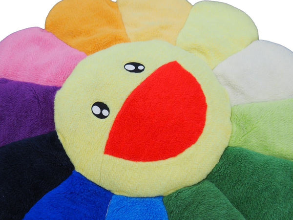 KAIKAIKIKI Plush Cushion Flower Takashi Murakami Multicolor Good Condition Used 45071