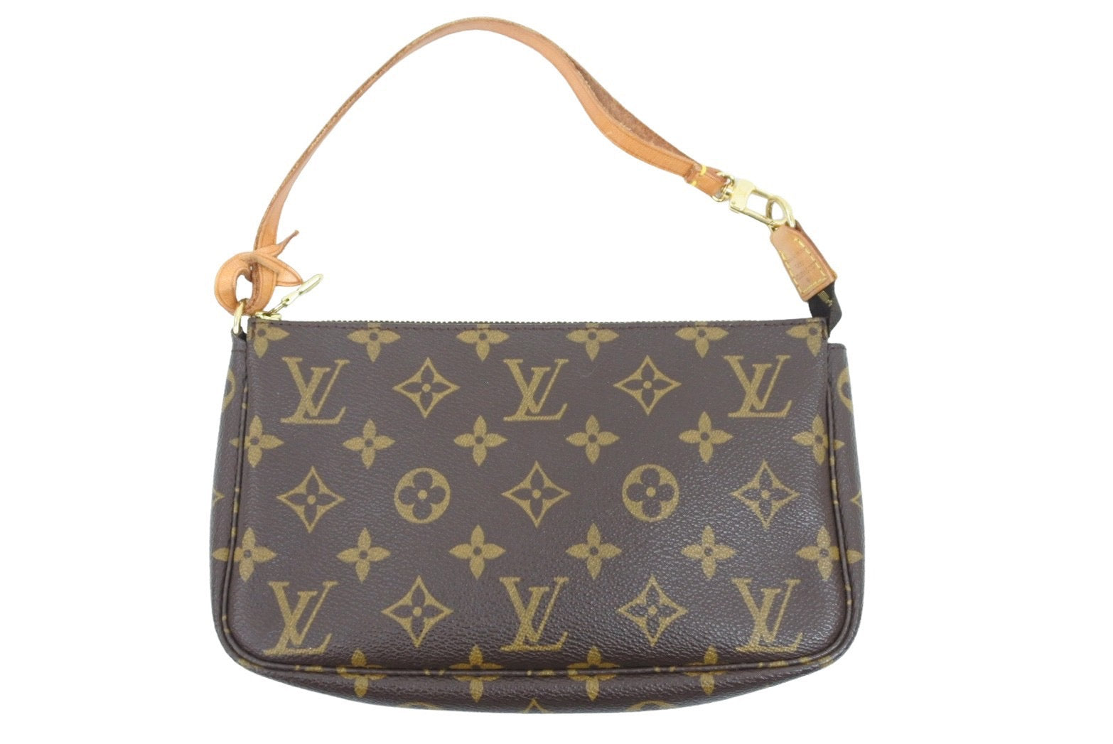 LouisVuitton ルイヴィトン モノグラムポシェット アクセソワール ポーチ M51980 コーティングキャンバス 美品 中古 45246 –  Casanova Vintage