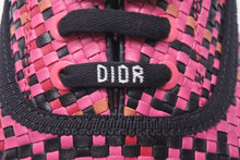 画像をギャラリービューアに読み込む, 新品未使用 Christian Dior クリスチャンディオール スニーカー シューズ LEATHERTRAINERS ピンク ブラック ホワイト 38 1/2 45253