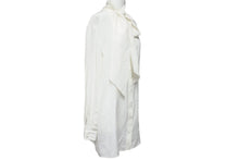 Load image into Gallery viewer, Valentino ヴァレンチノ スカーフ付き長袖シャツ シルク デザイン SB0AE485527 サイズ38 美品 中古 45354