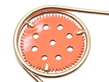 画像をギャラリービューアに読み込む, 極美品 LOEWE ロエベ メカノピン アクセサリー メンズ レディース オレンジ×ゴールド系 美品 中古 45504