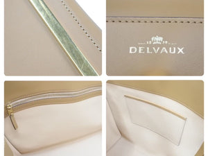 極美品 DELVAUX デルボー サンプリシームトート ブラウン メンズ トートバッグ 中古 45543
