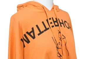 VETEMENTS ヴェトモン 18SS MATTERHORM 再構築プルオーバーパーカー オレンジ 良品 中古 サイズXS 45572