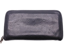 Load image into Gallery viewer, CHROME HEARTS クロムハーツ 3セメタリークロス ラウンドジップ レザーウォレット クロスパッチ 財布 良品 中古 45576