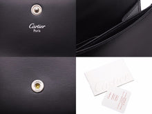 Load image into Gallery viewer, 新品同様 カルティエ Cartier レザー コインケース 小銭入れ 黒 中古 45615