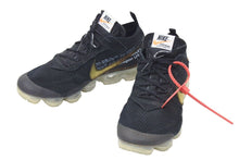 Load image into Gallery viewer, NIKE ナイキ OFFWHITE オフホワイト VAPORMAX ヴェイパーマックス スニーカー シューズ ブラック サイズ29 良品 中古 45641