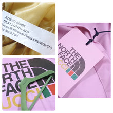 画像をギャラリービューアに読み込む, 極美品 GUCCI グッチ THE NORTH FACE ザノースフェース ダウンジャケット 663735 Padded Jacket Ivory アイボリー 中古 45667