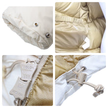 画像をギャラリービューアに読み込む, 極美品 GUCCI グッチ THE NORTH FACE ザノースフェース ダウンジャケット 663735 Padded Jacket Ivory アイボリー 中古 45667