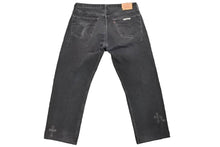 画像をギャラリービューアに読み込む, CHROME HEARTS クロムハーツ リーバイス 501 U VNTG JEAN BK セメタリークロスパッチ ブラックデニムパンツ 34インチ 美品 中古 45766