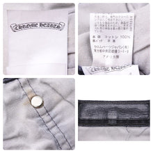 画像をギャラリービューアに読み込む, CHROME HEARTS クロムハーツ リーバイス 501 U VNTG JEAN BK セメタリークロスパッチ ブラックデニムパンツ 34インチ 美品 中古 45766