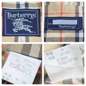 BURBERRY バーバリー トレンチコート コート ベージュ ノヴァチェック チェック ヴィンテージ 中古 45776