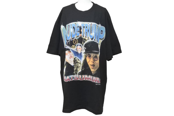 A piece of illusion miracle New unused NUDE TRUMP Nude Trump Itsuo Matsumura Retirement T-shirt XL Used 45781