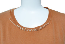 画像をギャラリービューアに読み込む, TRUE RELIGION トゥルーレリジョン ロングスリーブTシャツ ブラウン ホワイトステッチ 中古品 45881