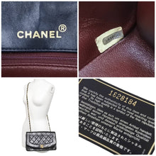 画像をギャラリービューアに読み込む, シャネル CHANEL ダイアナ 25 マトラッセ チェーン ショルダー バッグ レザー ブラック 良品 中古 45929