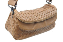 Load image into Gallery viewer, Bottega Veneta ボッテガヴェネタ ワンショルダーバッグ 肩掛けバッグ イントレチャート編み ブラウン レザー 良品 中古 45935