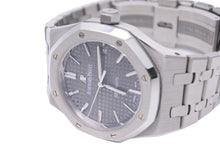 画像をギャラリービューアに読み込む, オーデマ・ピゲ AUDEMARS PIGUET ロイヤルオーク オートマティック 15450ST.OO.1256ST.02 グレー文字盤 美品 中古 45951