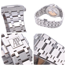 画像をギャラリービューアに読み込む, オーデマ・ピゲ AUDEMARS PIGUET ロイヤルオーク オートマティック 15450ST.OO.1256ST.02 グレー文字盤 美品 中古 45951