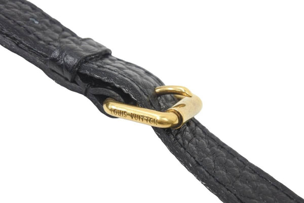 LouisVuitton ルイヴィトン スライトリー ショルダーバッグ M95835 モノグラム デニムキャンバス ブラック 美品 中古 45954