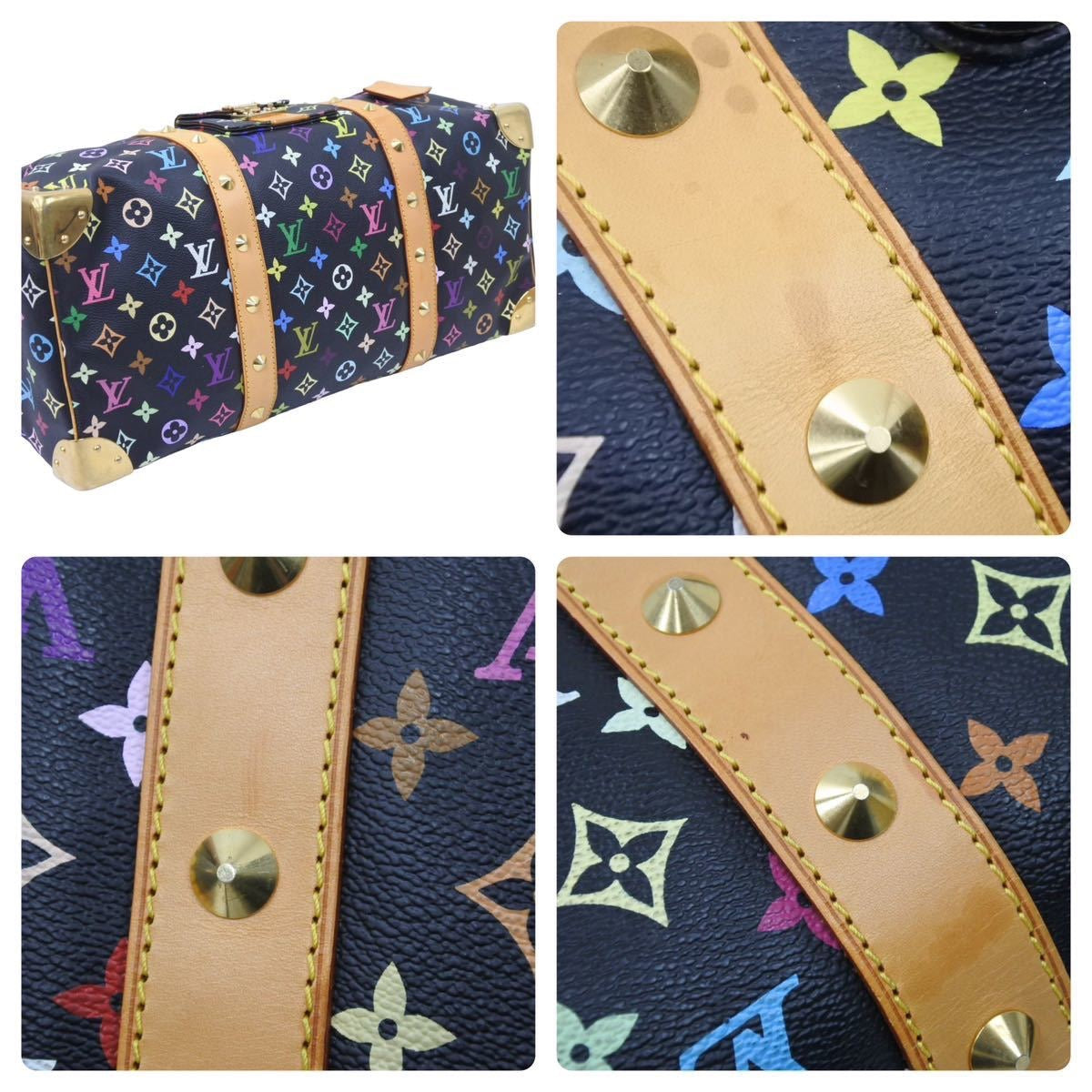 ルイヴィトン LOUIS VUITTON キーポル45 ボストンバッグ マルチカラー