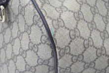 画像をギャラリービューアに読み込む, GUCCI グッチ ハンドバック GG柄 206501 コーティングキャンバス ベージュ ブラウン レザー 美品 中古 45962
