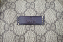 画像をギャラリービューアに読み込む, GUCCI グッチ ハンドバック GG柄 206501 コーティングキャンバス ベージュ ブラウン レザー 美品 中古 45962