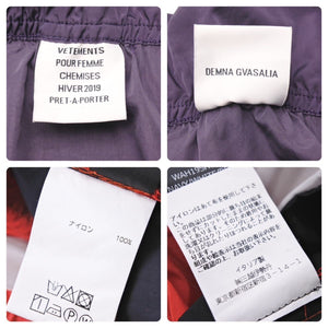 VETEMENTS ヴェトモン Neck Logo Tape Track Jacket ネックロゴ テープトラックジャケット ナイロンジャケット XS 美品 中古 45994