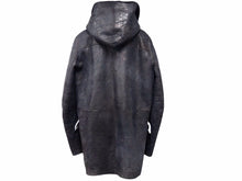 Load image into Gallery viewer, 極美品 Rick owens リックオウエンス ダッフルムートンコート ジャケット RU17F8788-LSHD ムートン ブラック サイズ50 中古 46006 正規品