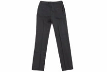 画像をギャラリービューアに読み込む, 新品同様 SAINT LAURENT サンローラン 21年 スラックスパンツ ブラック ウール 607846 Y404 サイズ42 中古 46009