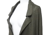 Load image into Gallery viewer, Y's ワイズ ヨウジヤマモト 半袖ニットセーター カーディガン カーキ YD-J11-309 サイズ2 美品 中古 46081