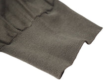 Load image into Gallery viewer, 新品同様 希少サイズ HERMES エルメス 21SS コットンセーター カーキ ダークグレー 薄手 サイズXXL 中古 46112
