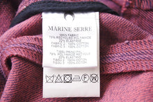 Load image into Gallery viewer, 新品未使用 MARINE SERRE マリーンセル 22SS パッチワークデニムコート 36 中古 46122