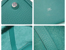 Load image into Gallery viewer, 新品同様 HERMES エルメス ピコタンロック エクラ PM 18 トリヨンクレマンス ヴェールヴェロン×青 D刻印 中古 46163