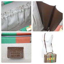 画像をギャラリービューアに読み込む, GUCCI グッチ 2020AW Fake Not Print Medium Suitcase フェイクノットプリントミディアムスーツケース 2WAYバッグ 美品 中古 46201